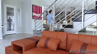 Big tits stepmom talks insulting and fucking my s. hd Arm-twisting Boy Meets